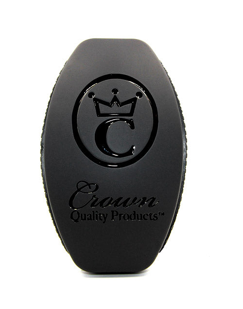 Black Medium 360 Wave Brush | Crown Quality Products